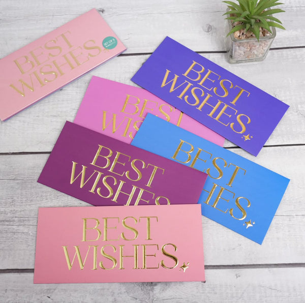 Best Wishes Gold Foiled - Envelopes SET OF 5