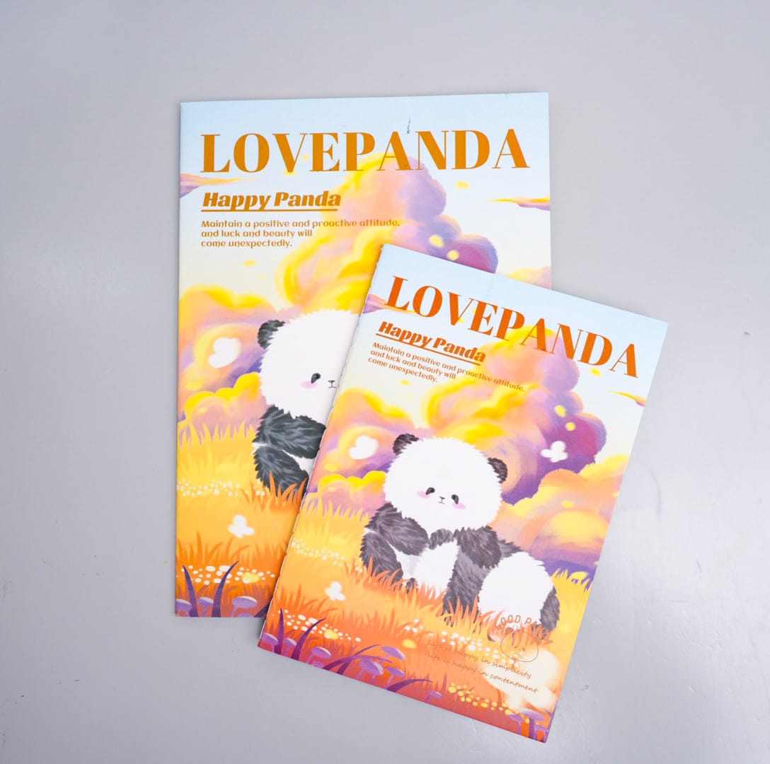 Love Panda  - Notebook / Journal