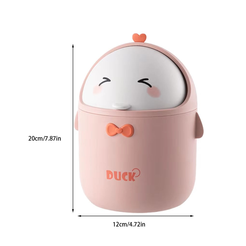Kawai Duck -  Desk Organizer / Desktop Paper Basket