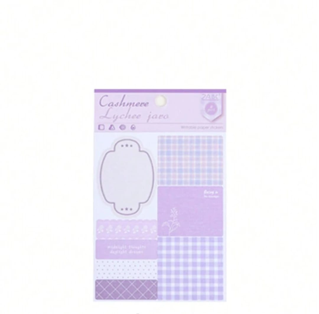 Midnight Thought Series - Stickers Set Of 4 Sheets