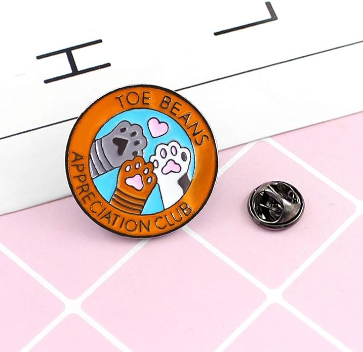 Toe Beans Appreciation Club - Enamel Pin