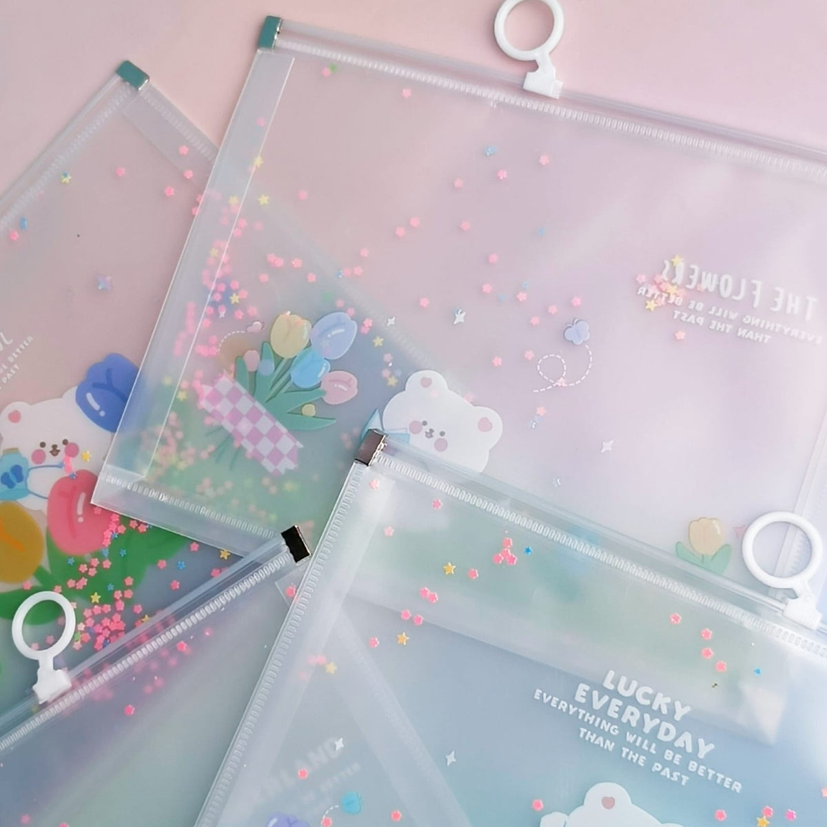Animal Flowerland Transparent -  Document Pouch