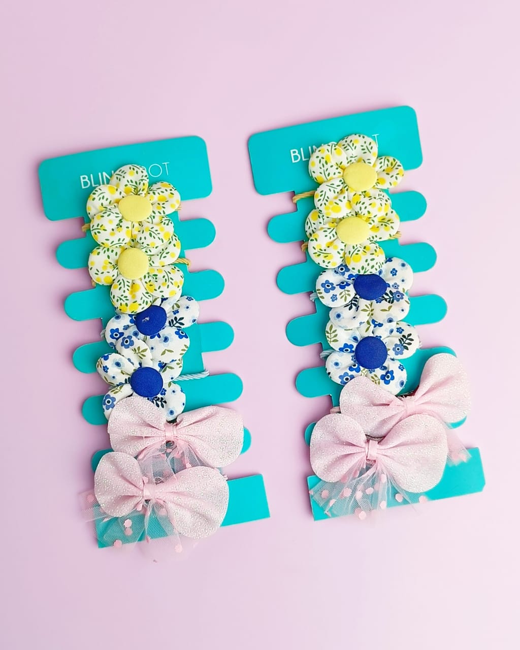 Bow&#39;n Flowers - Hair Ties Style 2