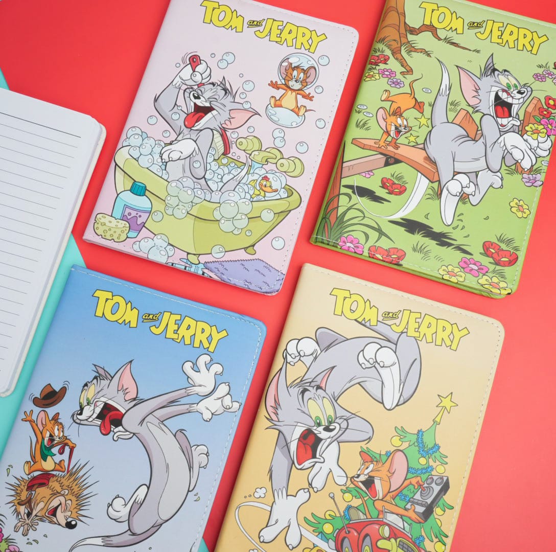 Tom &amp; Jerry Soft Cover - Squishy Journal