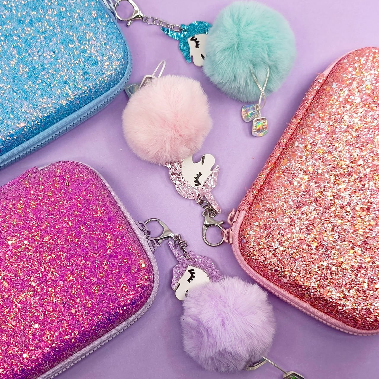 Unicorn Glittery Sparkle Jumbo - Pouch