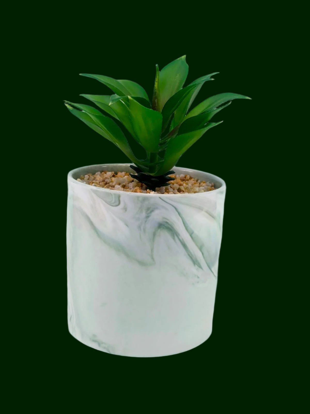 Marbled Green - Faux Plant Style 2