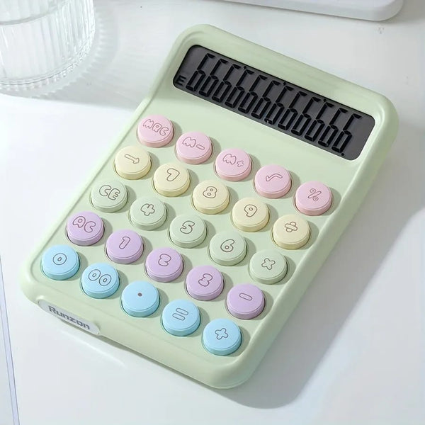 Rainbow Color Keys Green - Calculator
