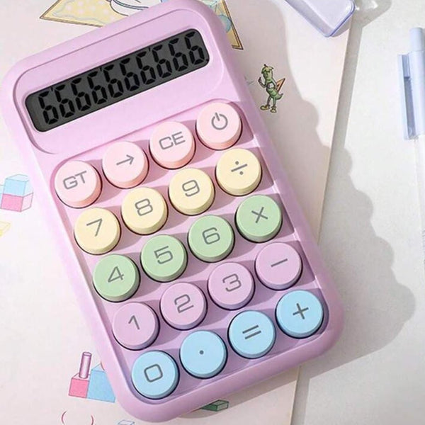 Soft Colors  Keys Purple - Calculator