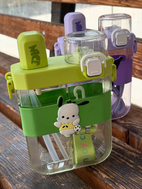 Pochacco  2 in 1  - Water Bottle / Sipper