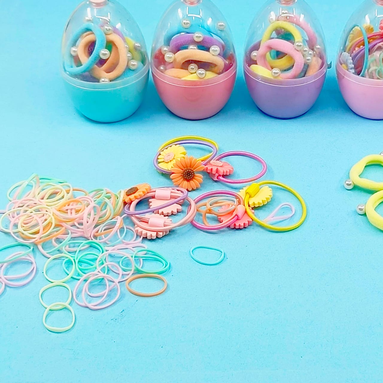 Egg - Hair Accessories SET