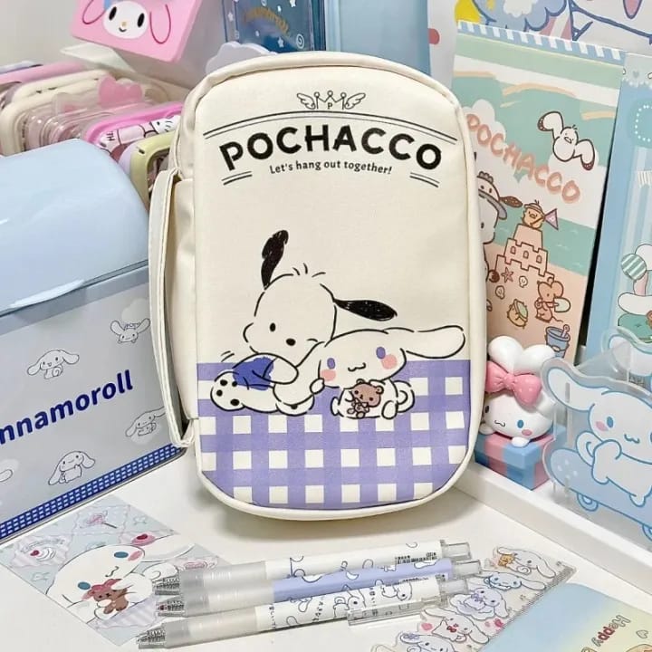 Pochacco Large Capacity - Multifunctional Pouch