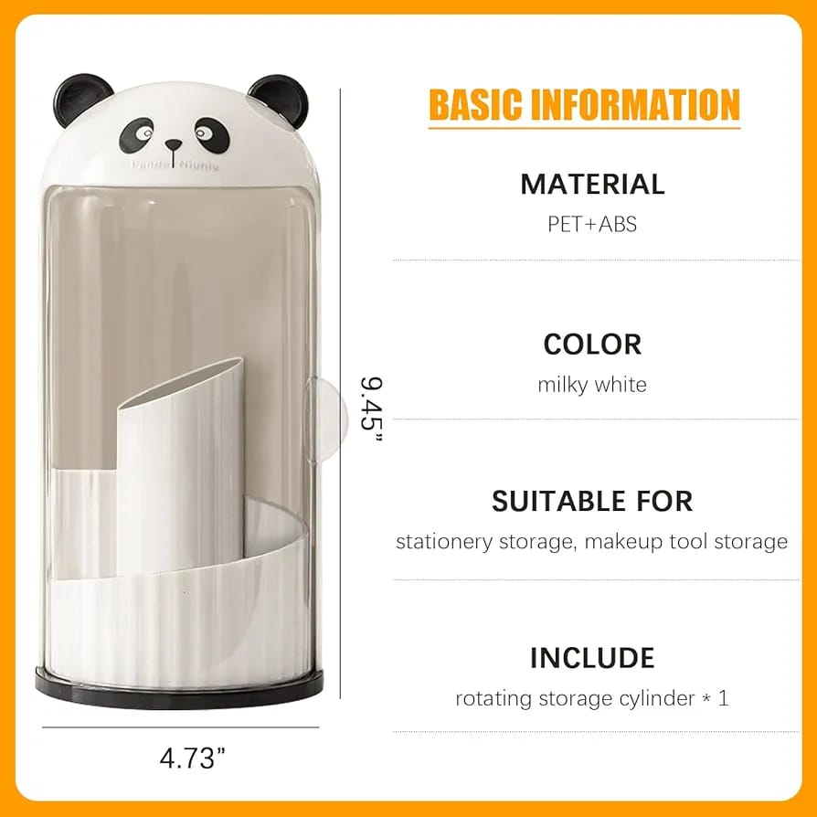 Panda - Fashion Accessories &amp; Makeup Brushes Holder