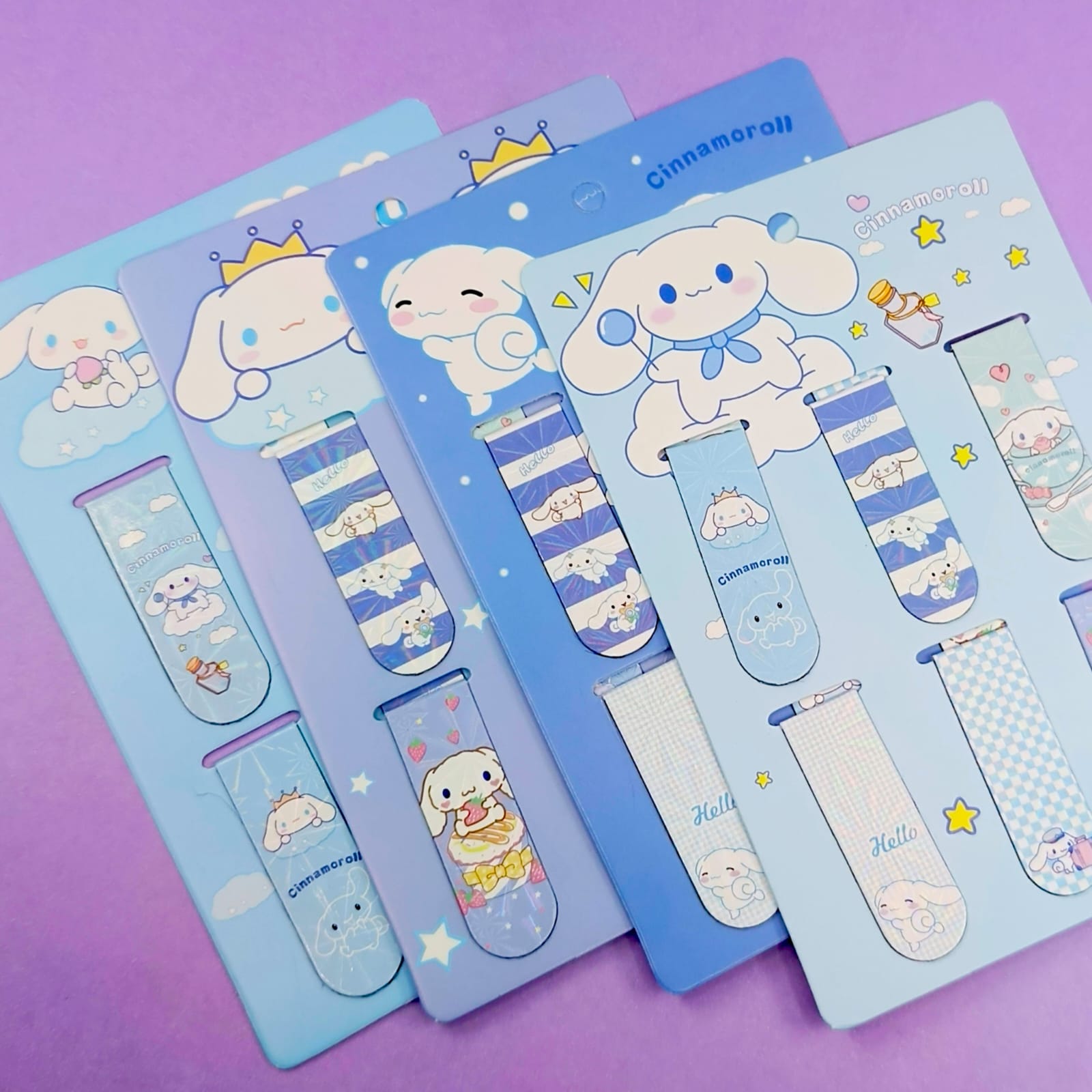 Cinnamoroll Magnetic - Bookmark Set Of 6