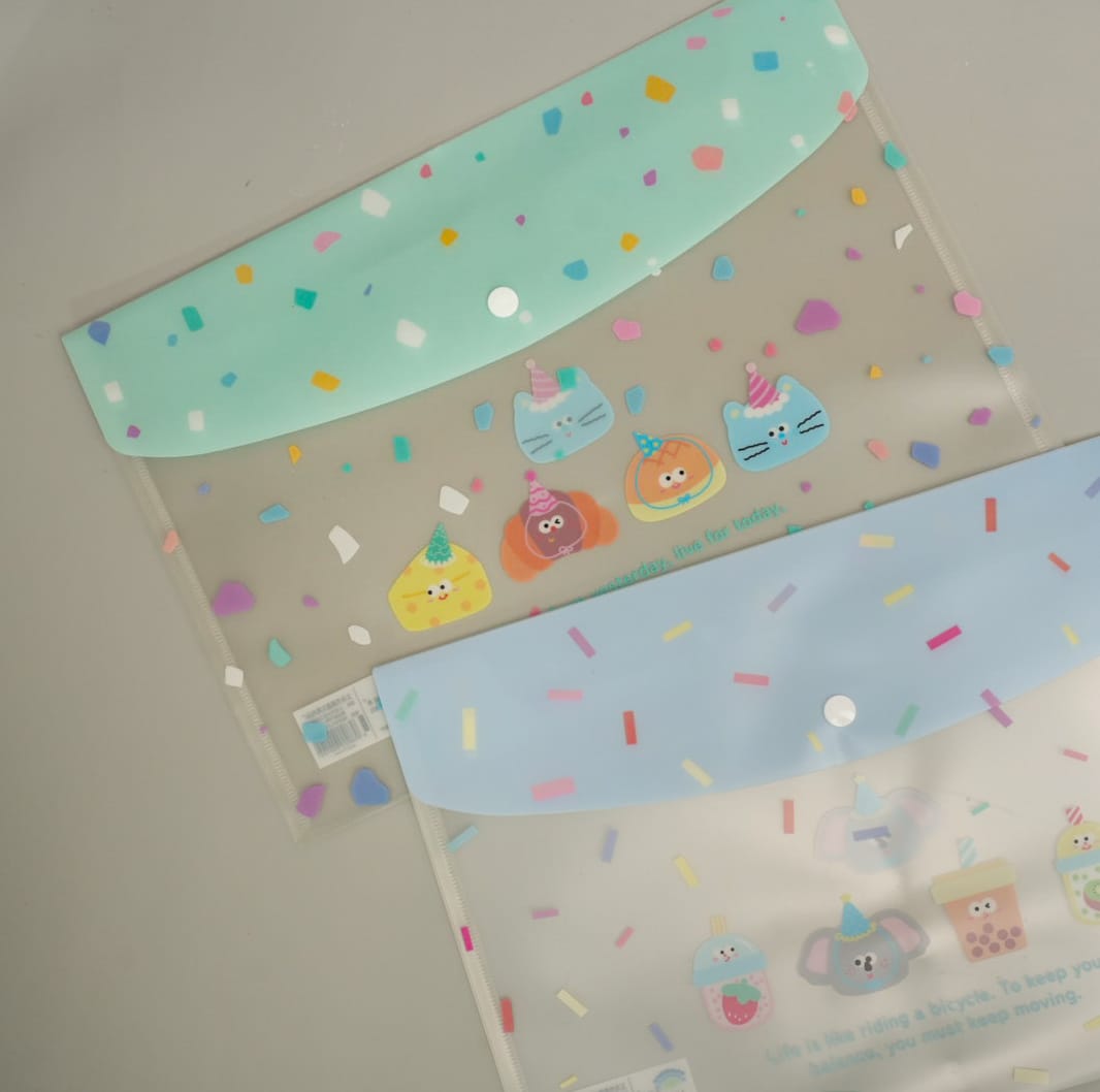 Cuties  Celebration Large - Document Folder