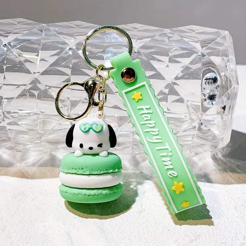 Happy Time Pochacco Gold - Key Ring