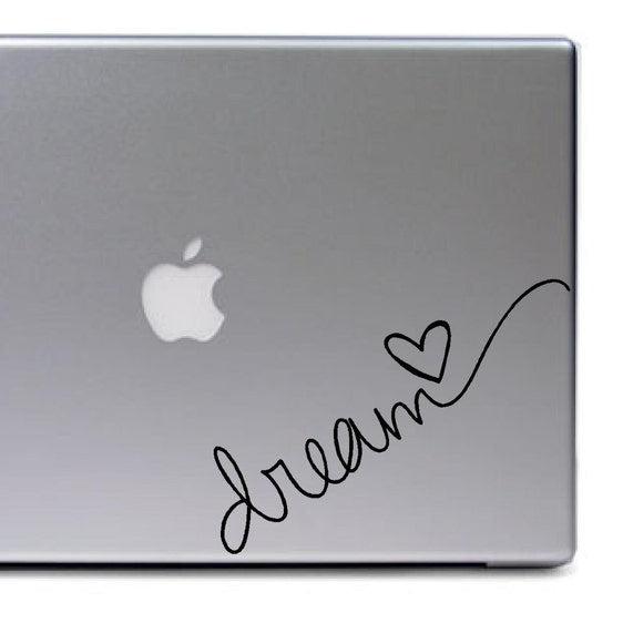 Dream Heart Laptop - Decals