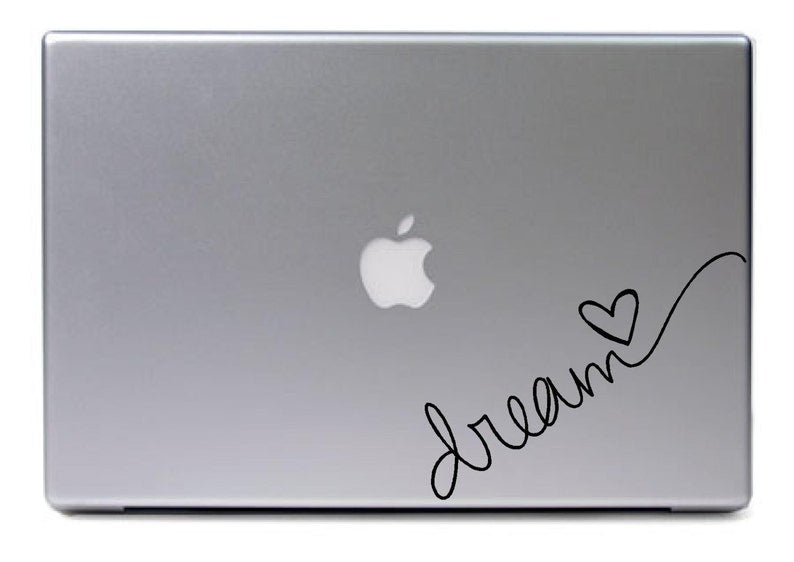 Dream Heart Laptop - Decals