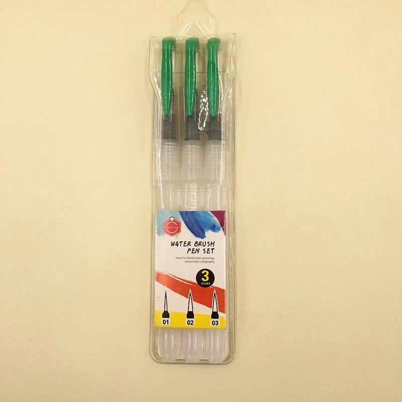 Keep Smiling Watercolor Brushes Set Of 3