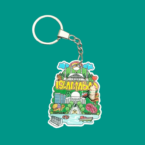 Islamabad Acrylic - Key Ring