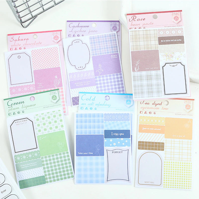 Midnight Thought Series - Stickers Set Of 4 Sheets