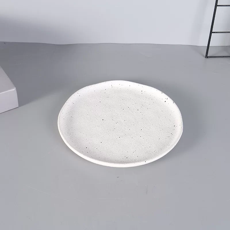 White Ceramic - Jewelry Dish