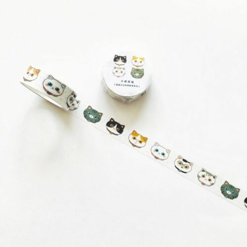 Cat Face Washi Tape