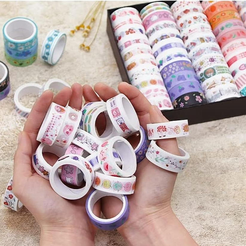 Mixed design Fantasy Kawai Washi Tape Set