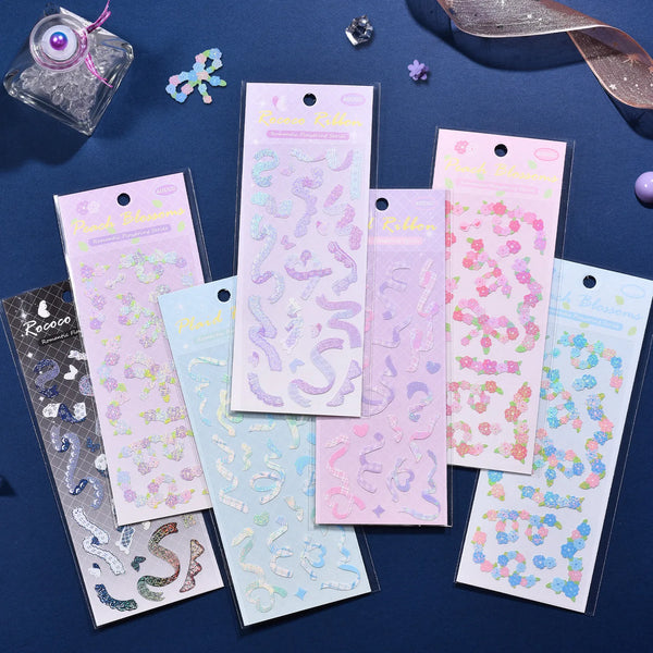 Shiny Ribbons - Sticker