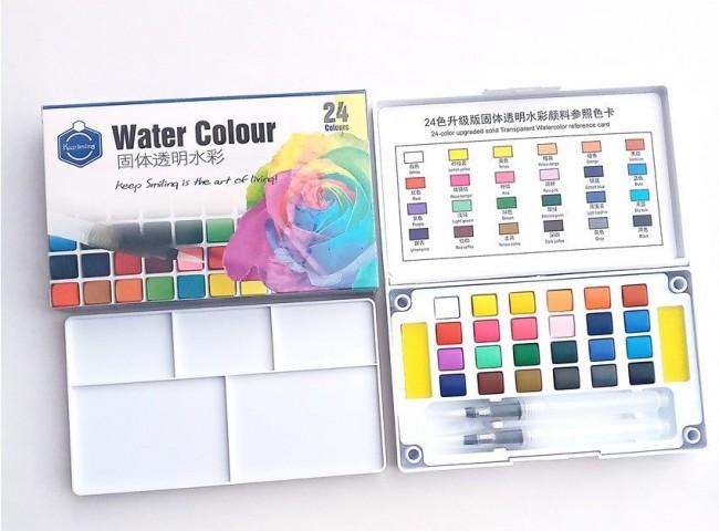 Set of 48 Solid Water Color Paint - China Water Color, Water Color