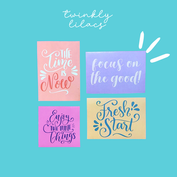 Self Affirmations - Sticker Pack 3