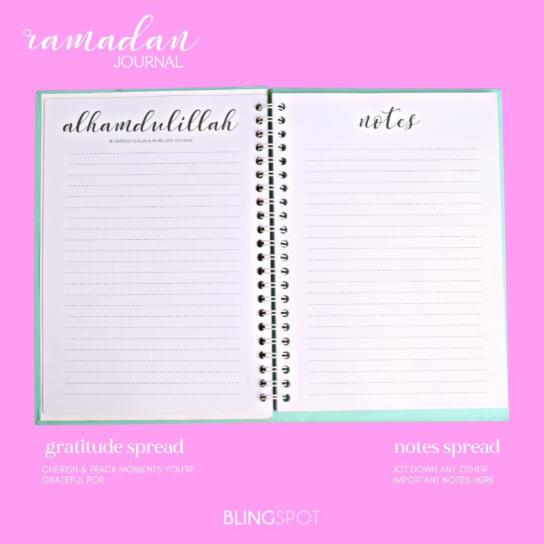 Ramadan Designer Planner - Pink Journal