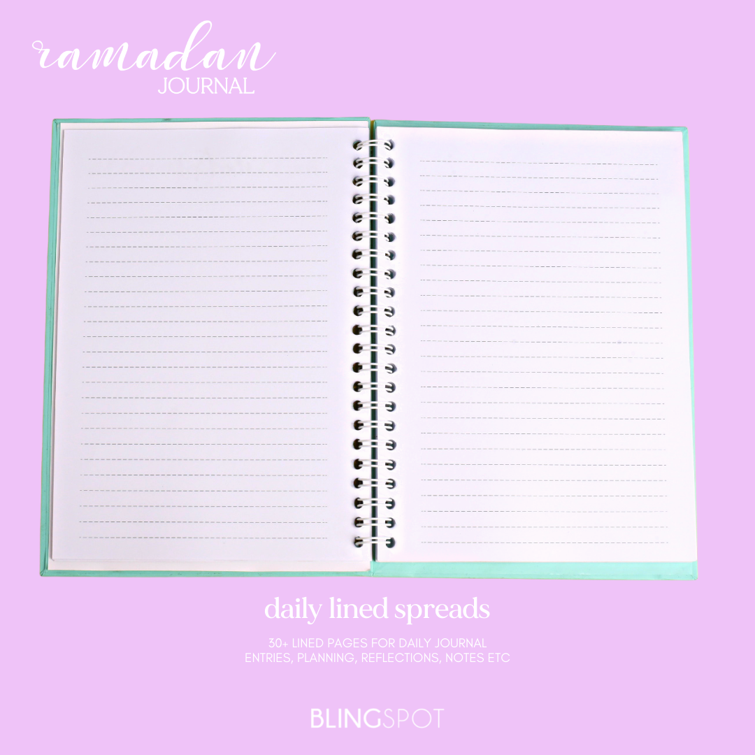 Ramadan Designer Planner - Pink Journal