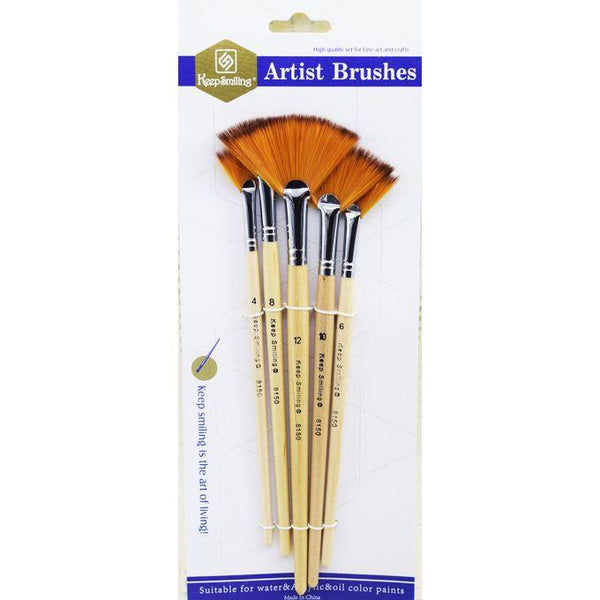 Keep Smiling  Artist  Brush set Of 5