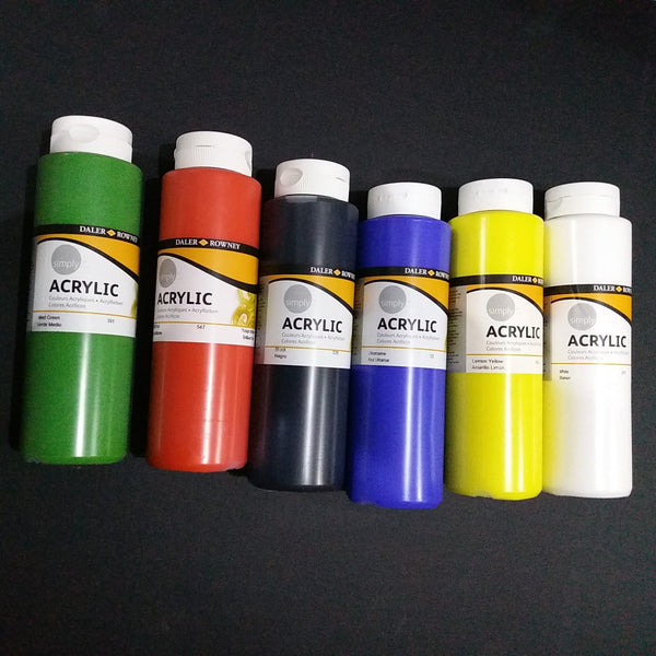 Daler Rowney Simply Acrylic Paint 750ml