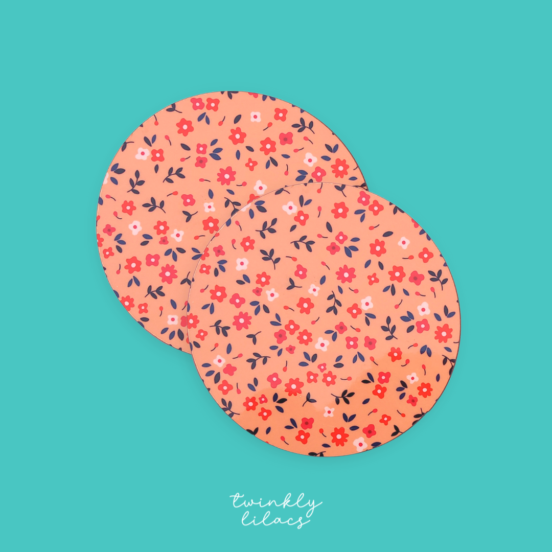 Floral Coaster 4