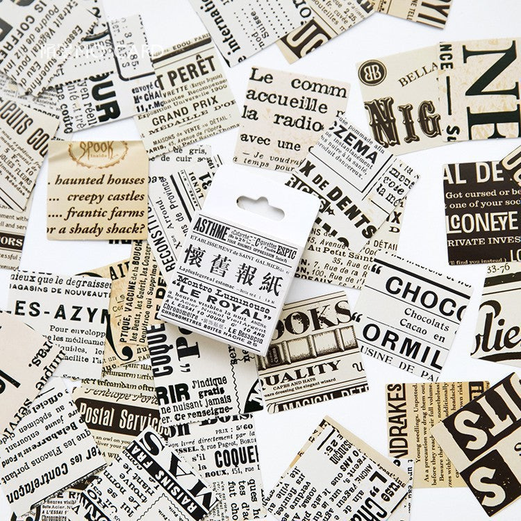 Vintage English News - Sticker