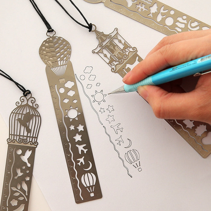 Bird In Cage - Ruler Bookmark