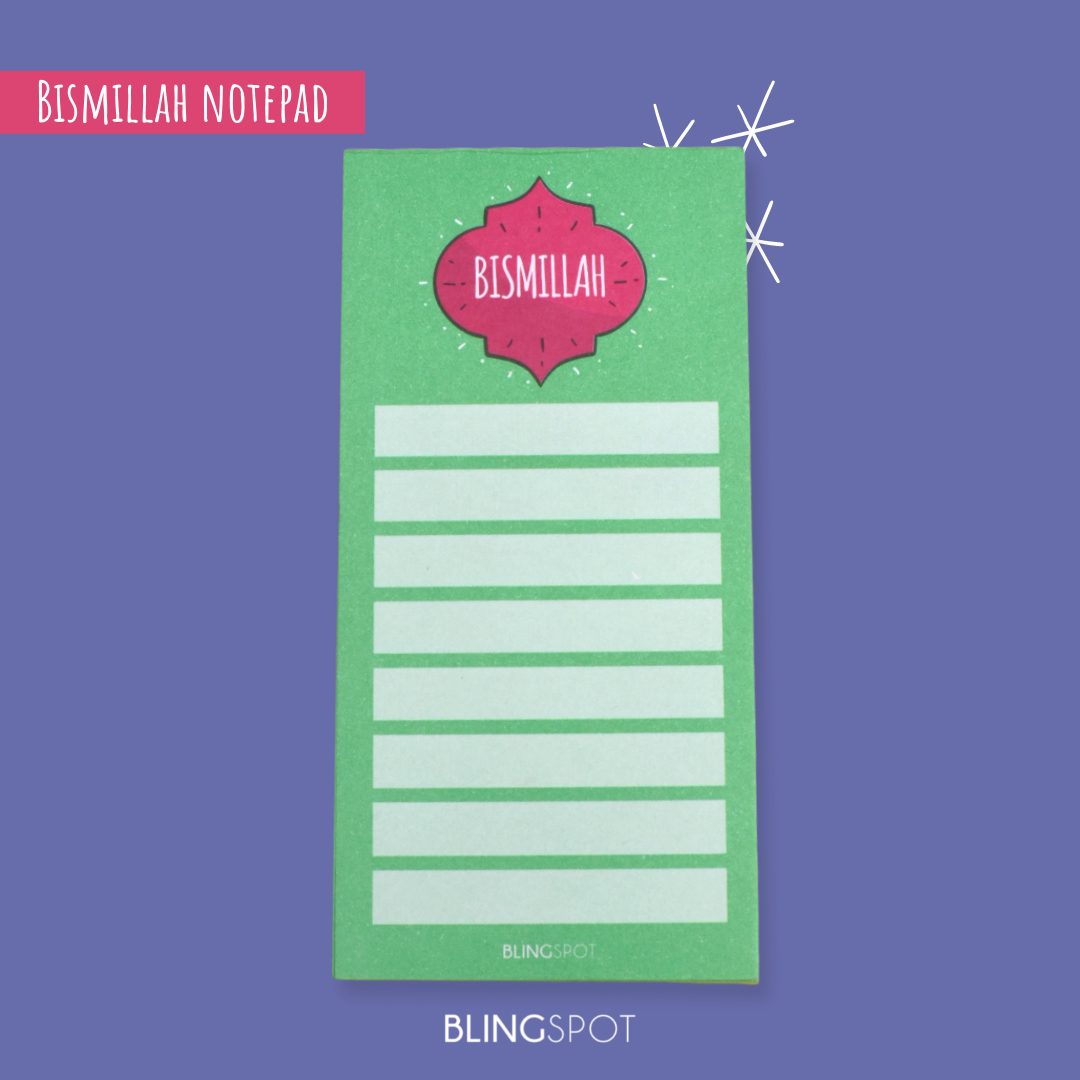 Bismillah - Mini Notepad