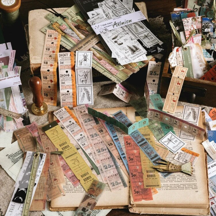 Vintage Ticket Stub  - Sticker