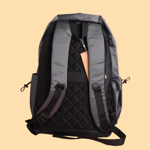 Shiny Grey  -  Backpack