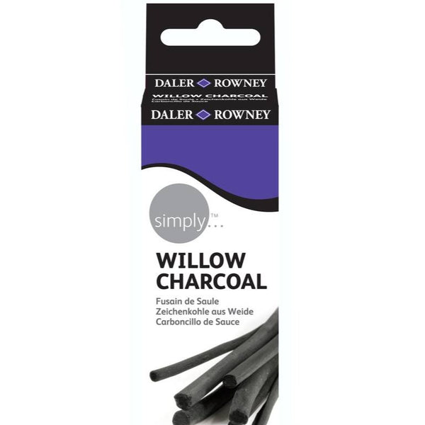 Daler Rowney - Simply charcoal 12 stick assorted