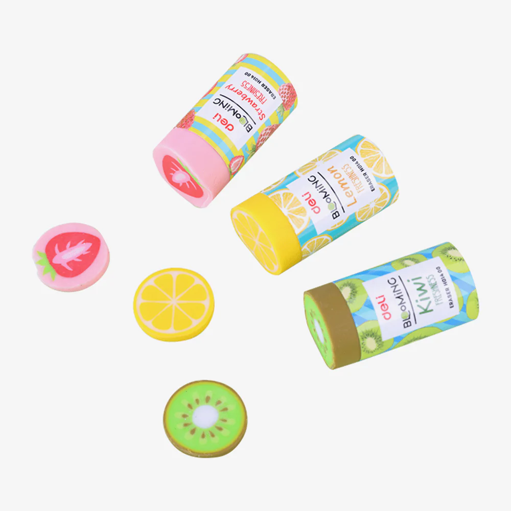 Deli Fruits Soft Eraser