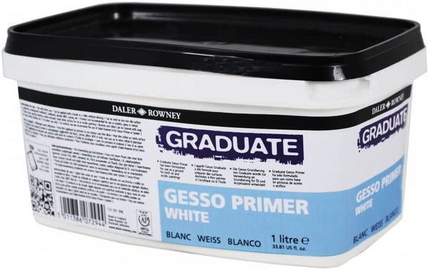 Daler Rowney - 1 Litre Graduate White Gesso Primer