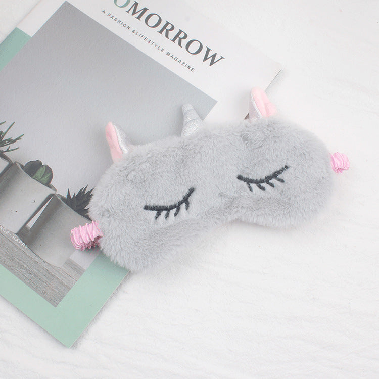 Unicorn Grey - Eye Mask