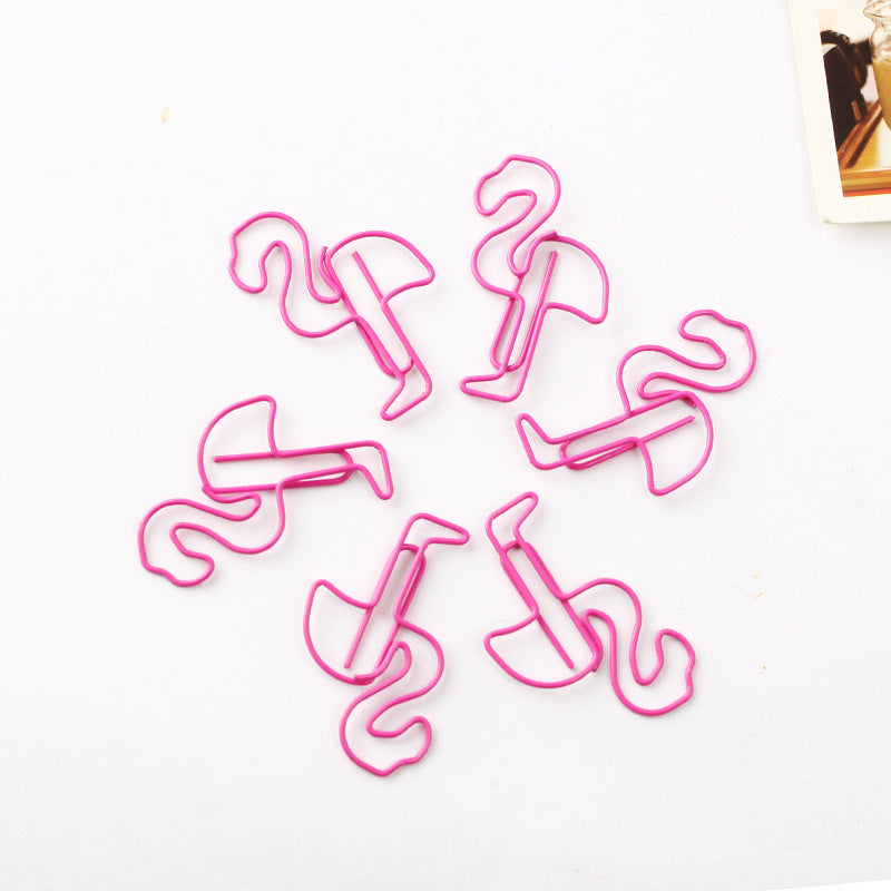 Flamingo Paper Clip