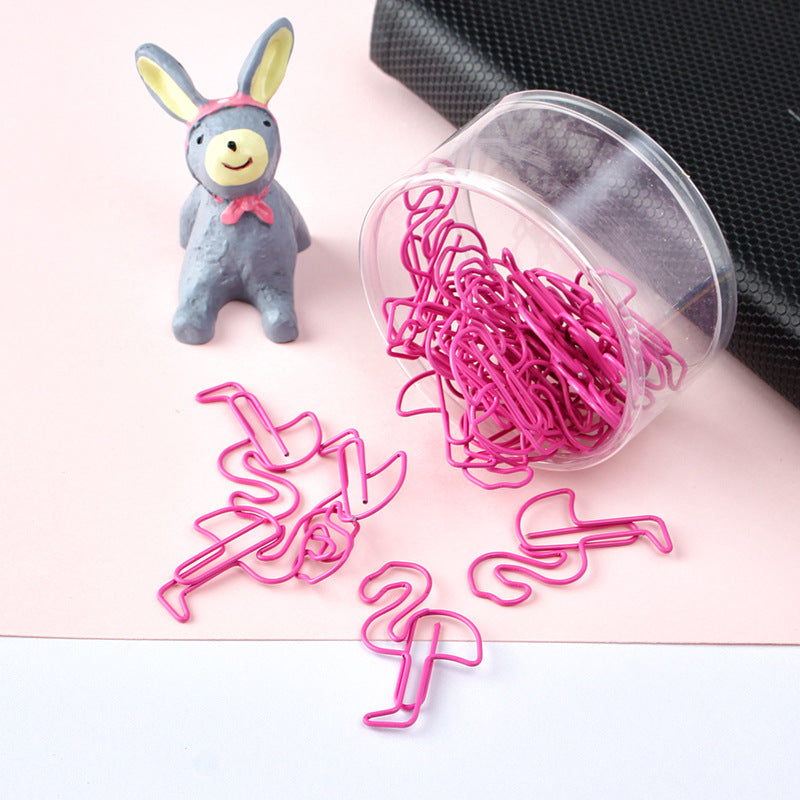 Flamingo Paper Clip
