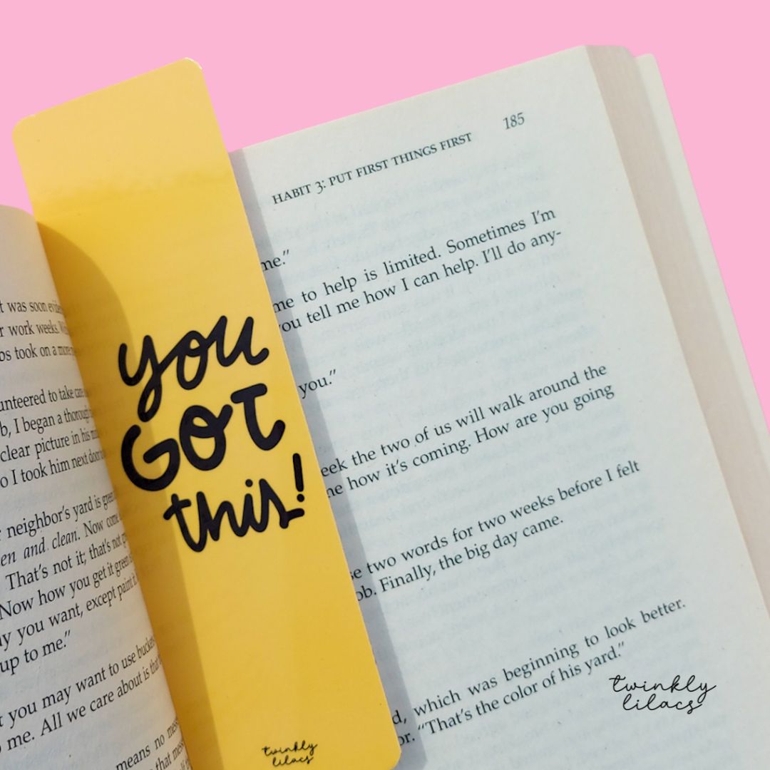 You Got This - Bookmark