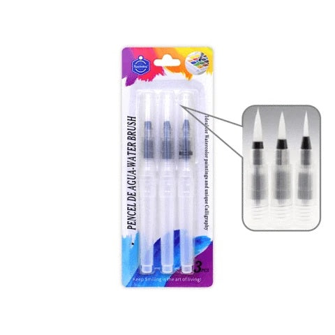 Watercolor Brushes Set Of 3