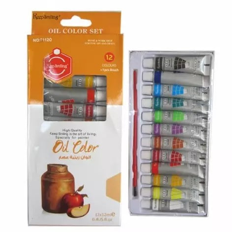 Oil Painting Colors Set Of 12