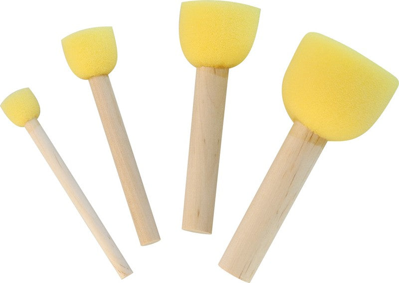 Artist Foam Brush set Of 5 Art Tools